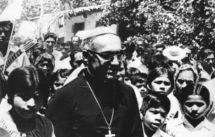 Erzbischof Oscar Romero in einer nicht datierten Aufnahme. / Erzbistum San Salvador
