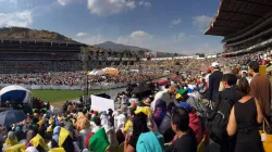 Die Menschen im Stadion von Morelia, Mexiko, am 16. Februar 2016 / CNA/David Ramos