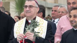 Erzbischof Bashar Warda bei einer Prozession in Ankawa, einem Stadtteil von Erbil / Kirche in Not