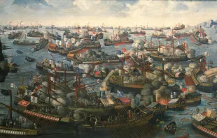Seeschlacht von Lepanto 1571 / Wikimedia (CC0) 