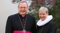 Bischof Georg Bätzing und Kirsten Fehrs / Deutsche Bischofskonferenz / Marko Orlovic
