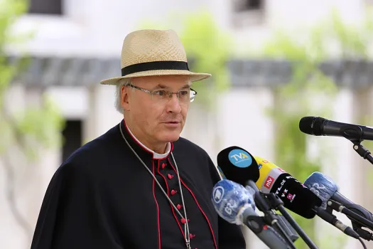 Bischof Rudolf Voderholzer bei der Pressekonferenz am 22. Juni 2020 / Bistum Regensburg