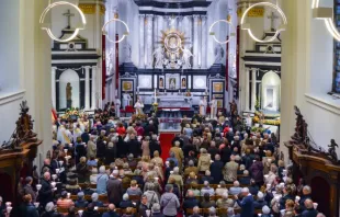 Feier der Virga Jesse, Basilika von Hasselt, Belgien, August 2017. / Virgajesse comité Hasselt