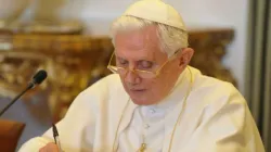 Papst Benedikt im Vatikan am 28. August 2010 / LOR / CNA Deutsch