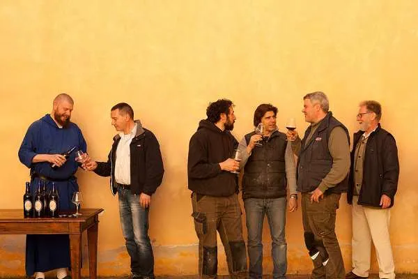 Auch im Weinland Italien findet das Bier der Mönche reissenden Absatz. 