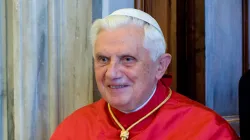 Papst Benedikt XVI. im Jahr 2009 / gemeinfrei