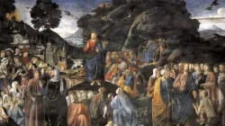 Bergpredigt (Gemälde von Cosimo Rosselli) / gemeinfrei