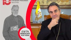Christian Peschken (EWTN) im Gespräch mit Erzbischof Ettore Balestrero, dem Ständigen Vertreter des Heiligen Stuhls bei der UN in Genf / 
