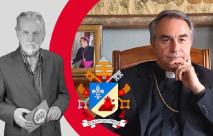 Christian Peschken (EWTN) im Gespräch mit Erzbischof Ettore Balestrero, dem Ständigen Vertreter des Heiligen Stuhls bei der UN in Genf / 