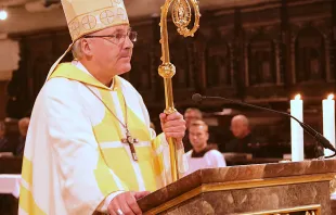 Bischof Rudolf Voderholzer am Hochfest des heiligen Wolfgang, dem 31. Oktober 2018.  / Jakob Schötz / Bistum Regensburg