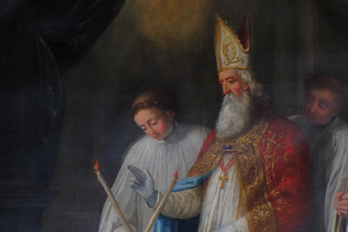 Gedenktag des heiligen Blasius Segen gegen Halsbeschwerden