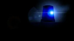 Blaulicht eines Einsatzwagens der Polizei. / Gerd Altmann via Twitter