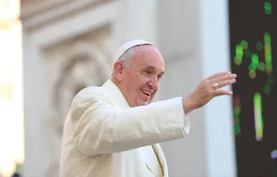 Papst Franziskus auf dem Petersplatz am 11. November 2015 / CNA(/aniel Ibanez