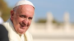 Papst Franziskus bei der Generalaudienz am 11. November 2015 / CNA/Daniel Ibanez