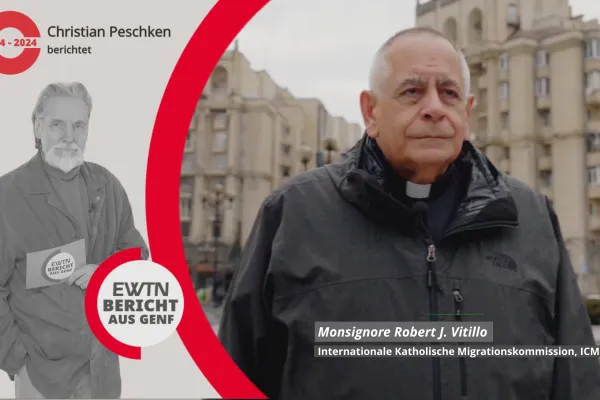 Christian Peschken (EWTN) im Gespräch mit Robert J. Vitillo, dem Generalsekretär der Internationalen Katholischen Migrationskommission (ICMC) / 