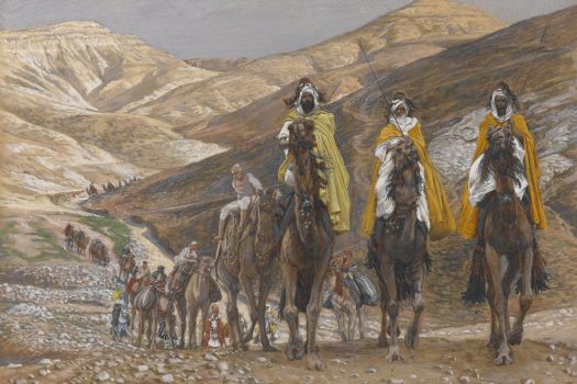 Die Reise der Heiligen Drei Könige: Ein Gemälde von James Tissot (1836-1902)
 / Minneapolis Institute of Arts via Wikimedia (Gemeinfrei)