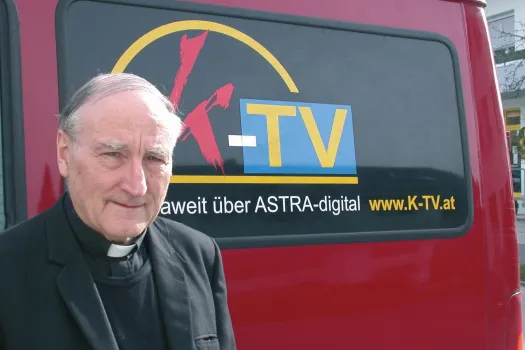 Pfarrer Hans Buschor, Gründer von K-TV, verstarb am Sonntag. / Bernhard Müller