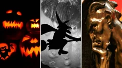 Kürbisse, Hexen und Dämonen: Traditionelle Themen an Halloween, das aus dem christlichen Brauchtum stammt, und aus den USA auch wieder nach Deutschland gekommen ist, wo traditionelle Bräuche wie die der Rübengeister ohnehin an Allerheiligen gefeiert wurden / CC The-B's, Lumiago und Adrian Scottow via Flickr