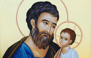 St. Josef und sein Ziehsohn, Jesus Christus. / Pfarrer Donald Calloway