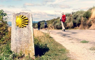 Unterwegs auf dem Jakobsweg / Shutterstock / John Alkain