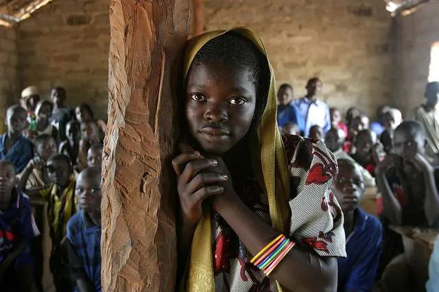 Kinder in der Zentralfrikanischen Republik