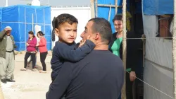 Ungewissen Zukunft: Geflohene Christen im Flüchtlingslager Dawodiya, Irak am 10. April 2016. / CNA/Elise Harris