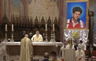 Seligsprechung von Carlo Acutis / screenshot / YouTube / Catholic Sat