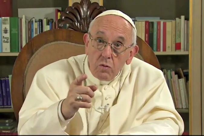 Appell für eine "Revolution der Zärtlichkeit": Ausschnitt aus der knapp 18 Minuten langen Video-Botschaft von Papst Franziskus.