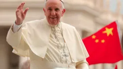 Papst Franziskus bei der Generalaudienz auf dem Petersplatz am 11. Mai 2016 / Daniel Ibanez / CNA Deutsch 