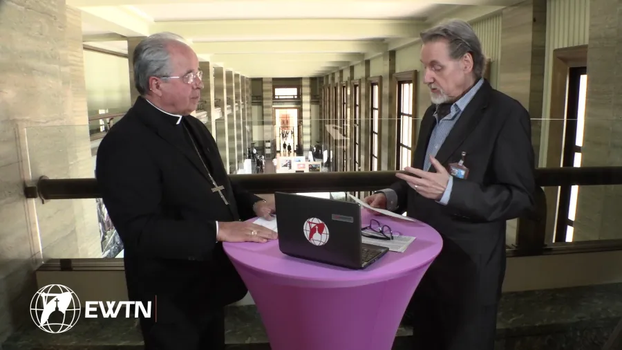 Erzbischof Ivan Jurkovic im EWTN-Interview mit Christian Peschken.