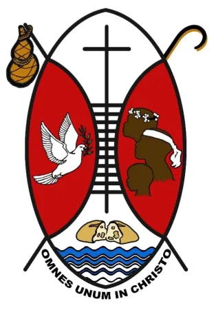 Das Wappen von Bischof Christian Carlassare