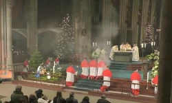 Christmette im Kölner Dom / Screenshot von YouTube