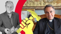 Christian Peschken (EWTN) im Gespräch mit Erzbischof Ettore Balestrero, dem Ständigen Vertreter des Heiligen Stuhls bei der UN in Genf / 