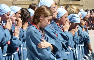 Frauen beim Gebet beim Weltjugendtag 2011 in Madrid / CNA / Lorna Cruz