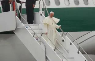 Papst Franziskus bei einer seiner Reisen / Walter Sanchez Silva / ACI Group