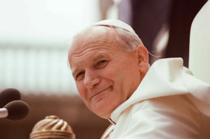Der heilige Papst Johannes Paul II. im Jahr 1979