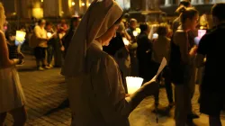 Gebet auf dem Petersplatz am 19. Juni 2015. / CNA/Daniel Ibanez