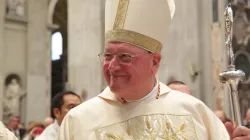 Kardinal Dolan am 1. Oktober 2015 bei der Weihe von Diakonen des Nordamerikanischen Priesterseminars im Petersdom. / CNA/Petrik Bohumil
