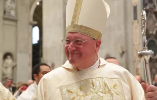 Kardinal Timothy Dolan, Erzbischof von New York bei der Weihe neuer Diakone im Petersdom am 1. Oktober 2015 / CNA/Petrik Bohumil