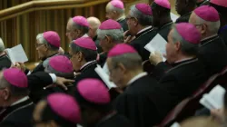 Treffen der Kardinäle und Bischöfe am 14. Oktober 2015 in der Synodenhalle. / CNA Deutsch / Daniel Ibanez