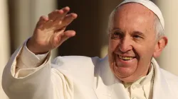 "Papst Franziskus ist kein Schauspieler", so die nüchterne Erinnerung von Vatikan-Sprecher Greg Burke über die Meldungen. / CNA/Daniel Ibanez
