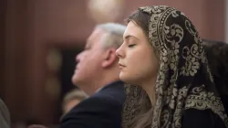 Vor der Trauermesse und Beerdigung fanden Gebetsstunden im Schrein von Hanceville, Alabama für Mutter Angelica statt. / EWTN