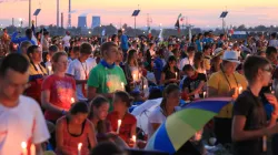 Junge Katholiken auf dem Weltjugendtag im polnischen Krakau am 30. Juli 2016. / CNA / Kate Veik