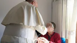 Papst Franziskus besucht das betreute Wohnheim San Raffaele Borona in Rieti, Italien, 4. Oktober 2016 / Vatican Media