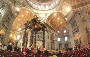 Vatikanstadt - 19. November 2016: Papst Franziskus ernennt 17 neue Kardinäle im Petersdom / Petersdom3485