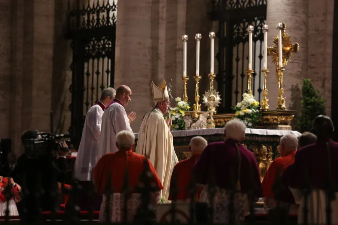 Papst Franziskus an Fronleichnam, 26. Mai 2016