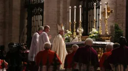 Papst Franziskus an Fronleichnam, 26. Mai 2016 / CNA/Alexey Gotovskiy