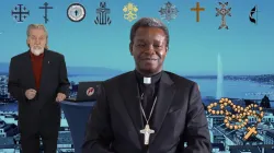 Christian Peschken (EWTN) im Gespräch mit Erzbischof Fortunatus Nwachukwu, Ständiger Beobachter des Heiligen Stuhls bei der UN in Genf / 