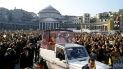 St. Johannes Paul II. in Neapel im Jahr 1990 / Giancarlo Giuliani - CPP / ACI Stampa 