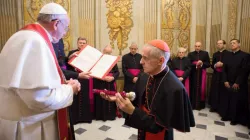 Vereidigung von Kardinal Jean-Louis Tauran am 9. März 2015 / Copyright ServizioFotograficoOR/CPP
